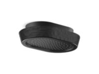Rain Showerhead, Black Argile™ band 0 0