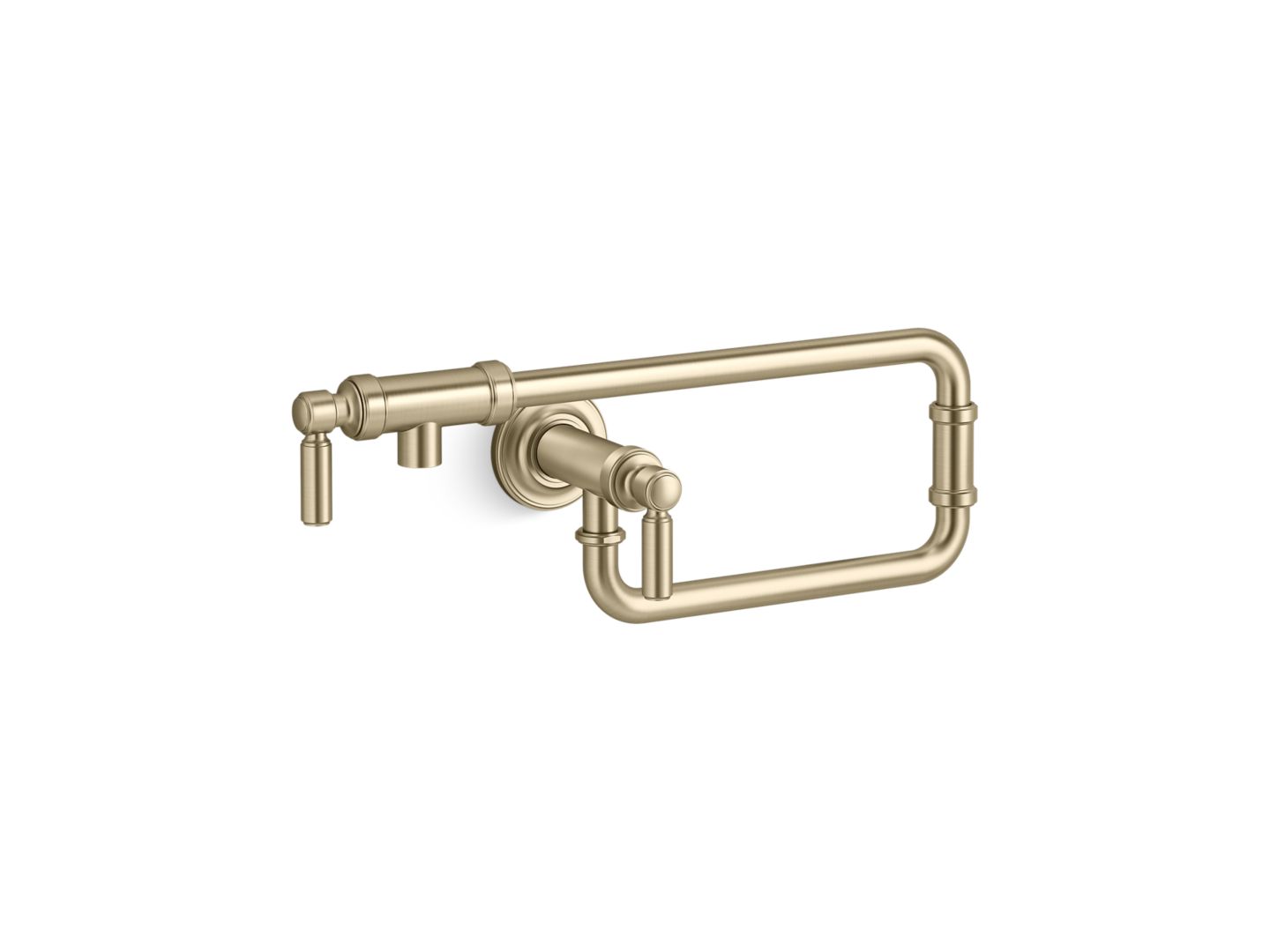 Foundations Traditional wall-mount kitchen pot filler