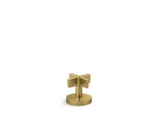 One™ Deck-mount diverter trim, cross handle