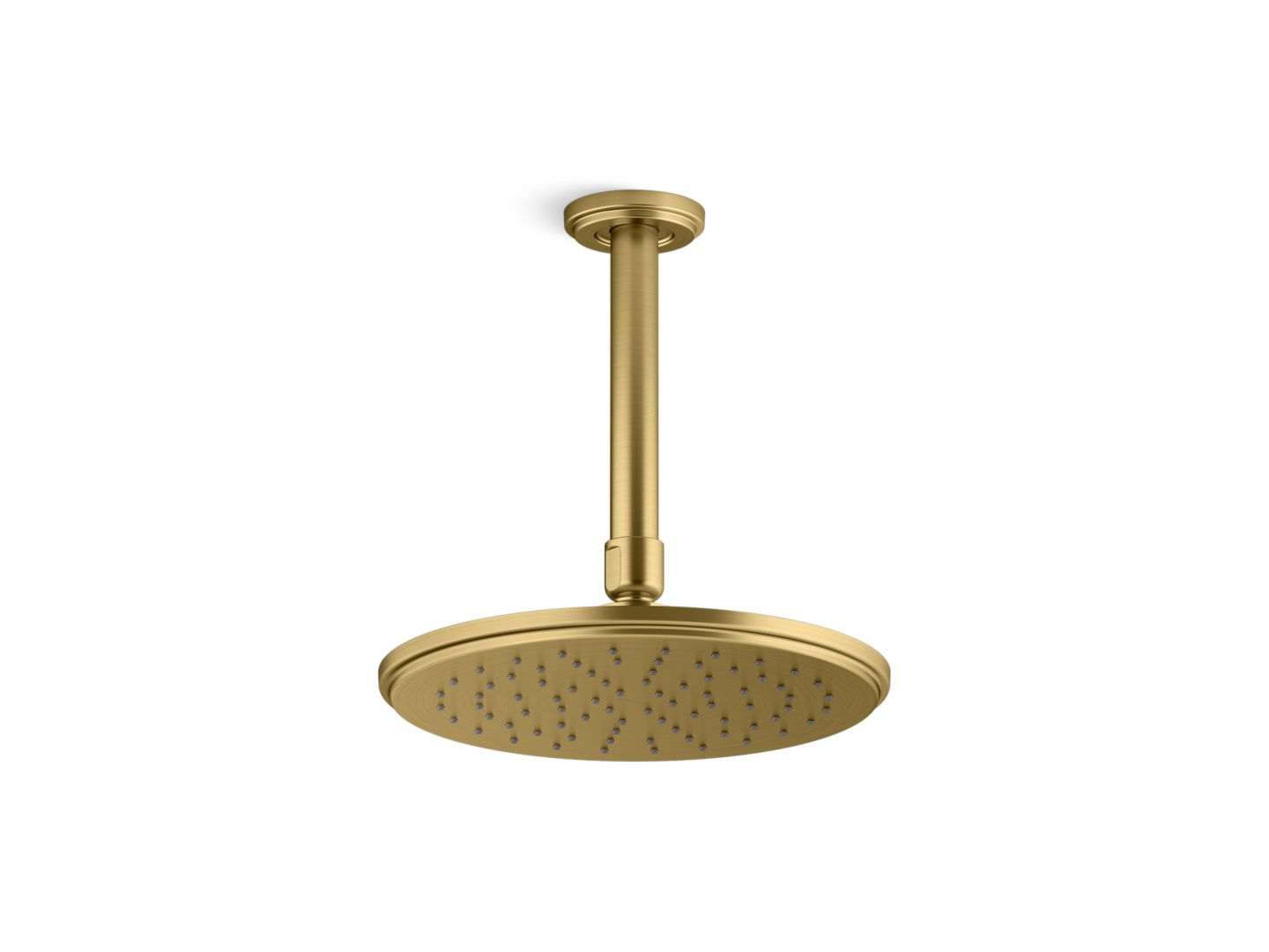 Foundations Air-Induction Small Contemporary Rain Showerhead
