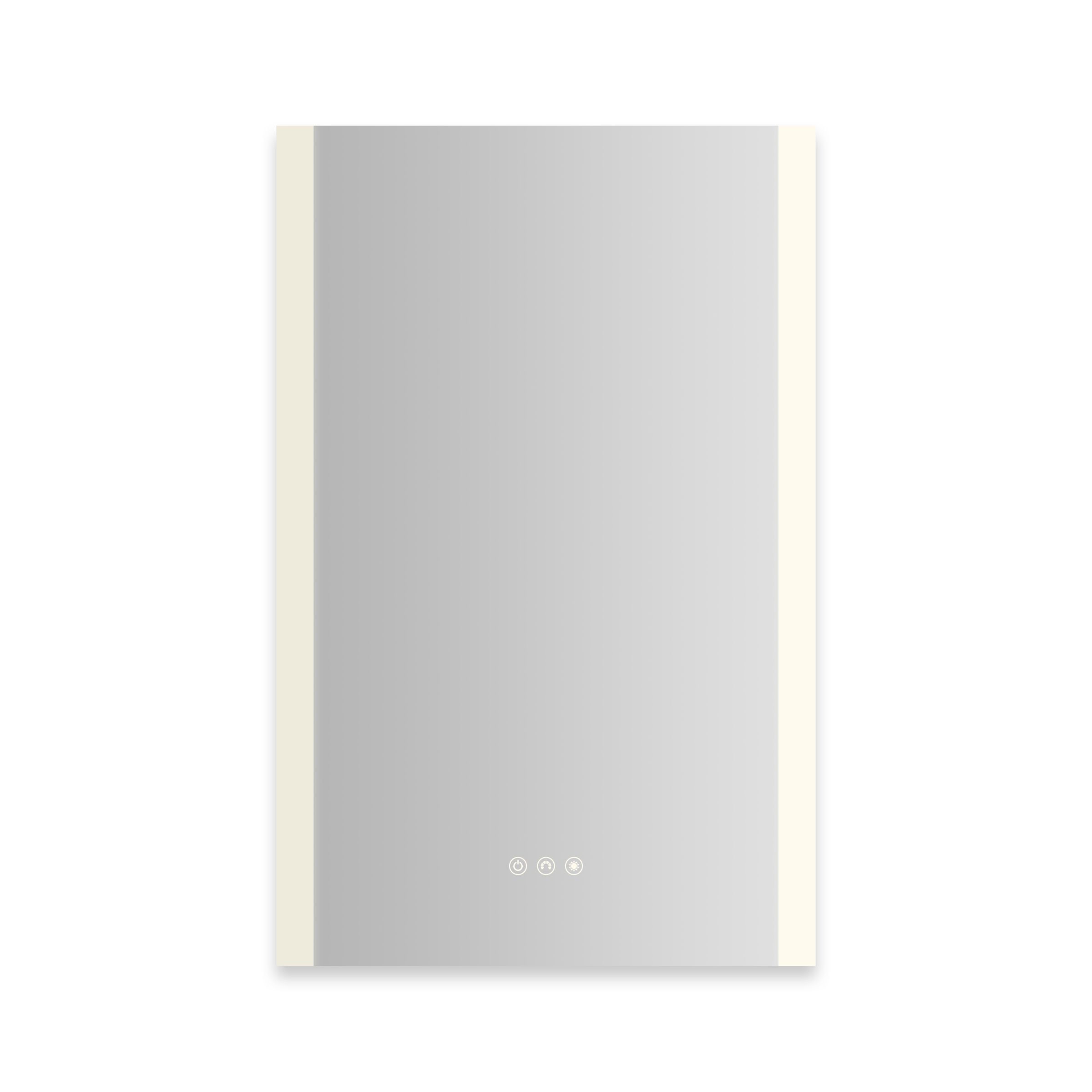 AIO Reserve Medicine Cabinets — Edge Lit Single Door