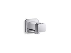 Foundations Modern Square Wall Bracket with Integrated Supply