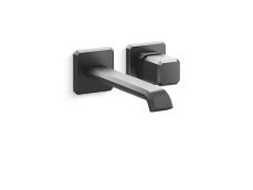 Bezel™ Wall Mount Single Control Sink Faucet, Elongated Spout