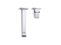 Wall Mount Single Control Sink Faucet, Elongated Spout 4