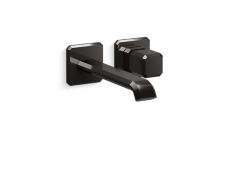 Bezel™ Wall Mount Single Control Sink Faucet, Elongated Spout