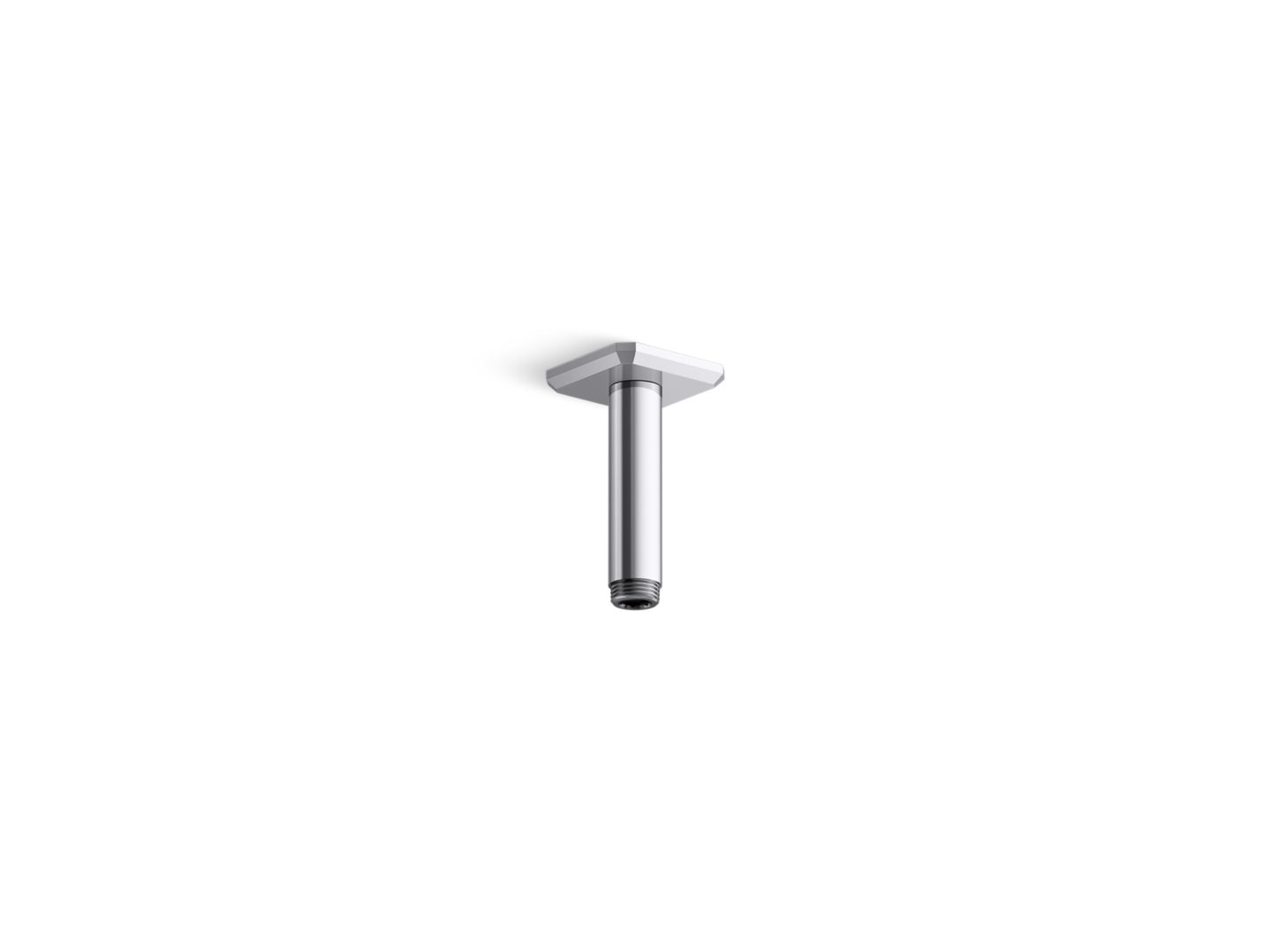 Modern Square 4" Ceiling Mount Shower Arm