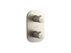 Aileron™ Stacked 3-Outlet Thermostatic Trim