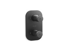 Aileron™ Stacked 2-Outlet Thermostatic Trim