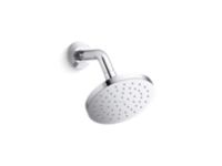 Modern Round Wall Mount Showerhead 1