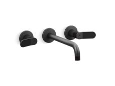 Aileron™ Wall Mount Widespread Sink Faucet, Elongated Spout