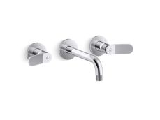 Aileron™ Wall Mount Widespread Sink Faucet