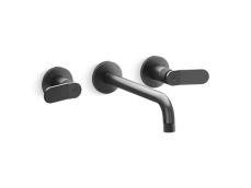 Aileron™ Wall Mount Widespread Sink Faucet, Elongated Spout