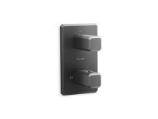 Bezel™ Stacked 1-Outlet Thermostatic Trim