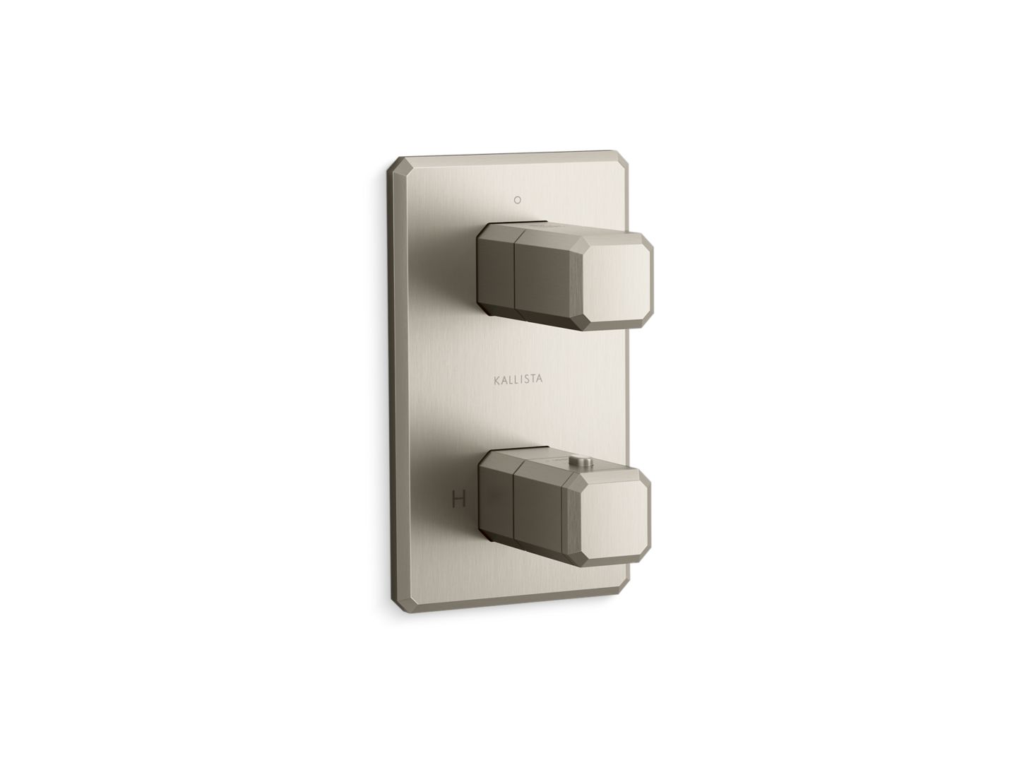 Bezel™ 1-Outlet Stacked Thermostatic Trim