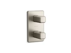 Bezel™ Stacked 1-Outlet Thermostatic Trim