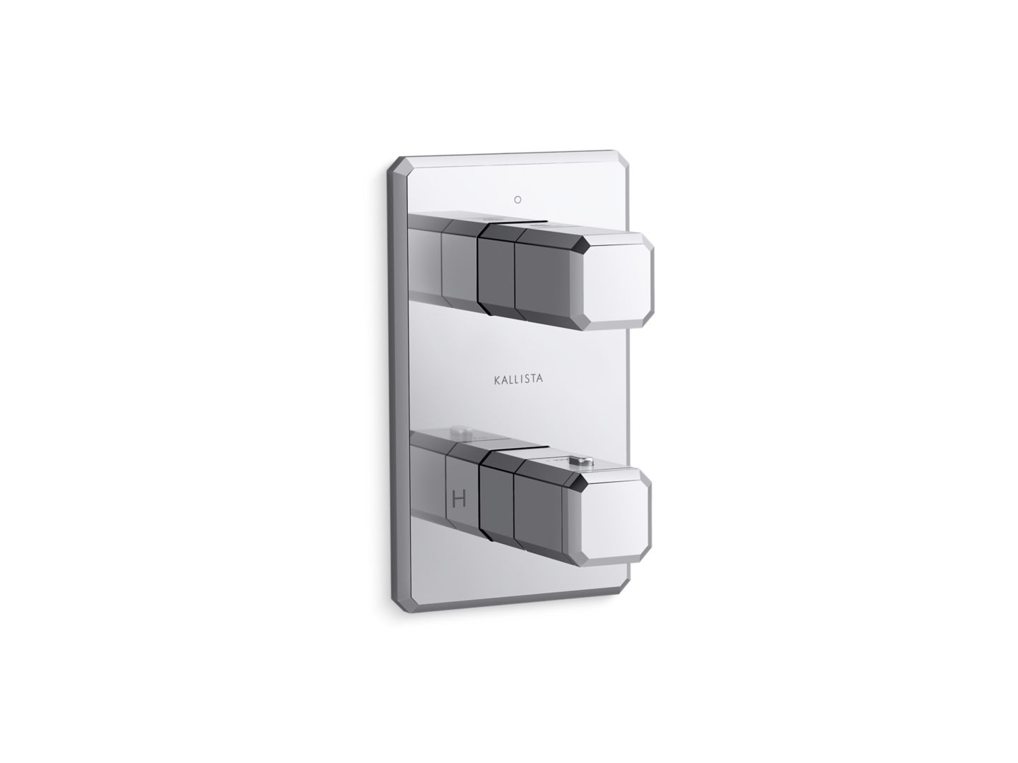 Bezel™ 1-Outlet Stacked Thermostatic Trim