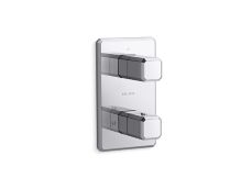 Bezel™ Stacked 1-Outlet Thermostatic Trim