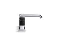 Widespread Sink Faucet, Nero Marquina Stone 3