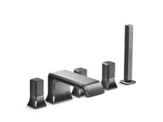 Bezel™ Deckmount Bath Faucet with Handshower and Diverter