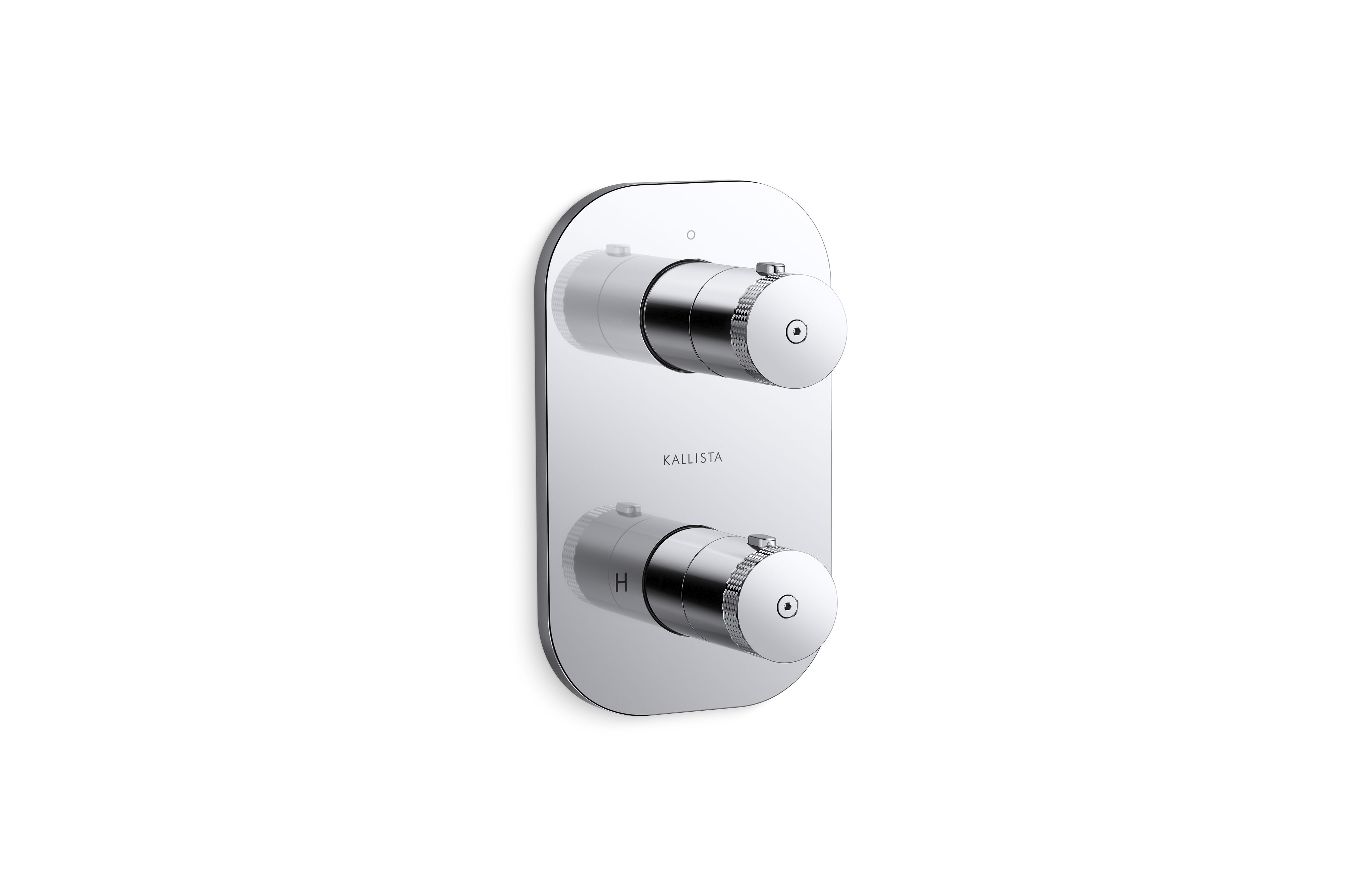 Aileron™ — Stacked 1-Outlet Thermostatic Trim