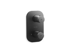 Aileron™ Stacked 1-Outlet Thermostatic Trim