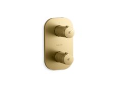 Aileron™ Stacked 1-Outlet Thermostatic Trim