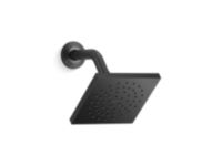 Modern Square Wall Mount Showerhead 0