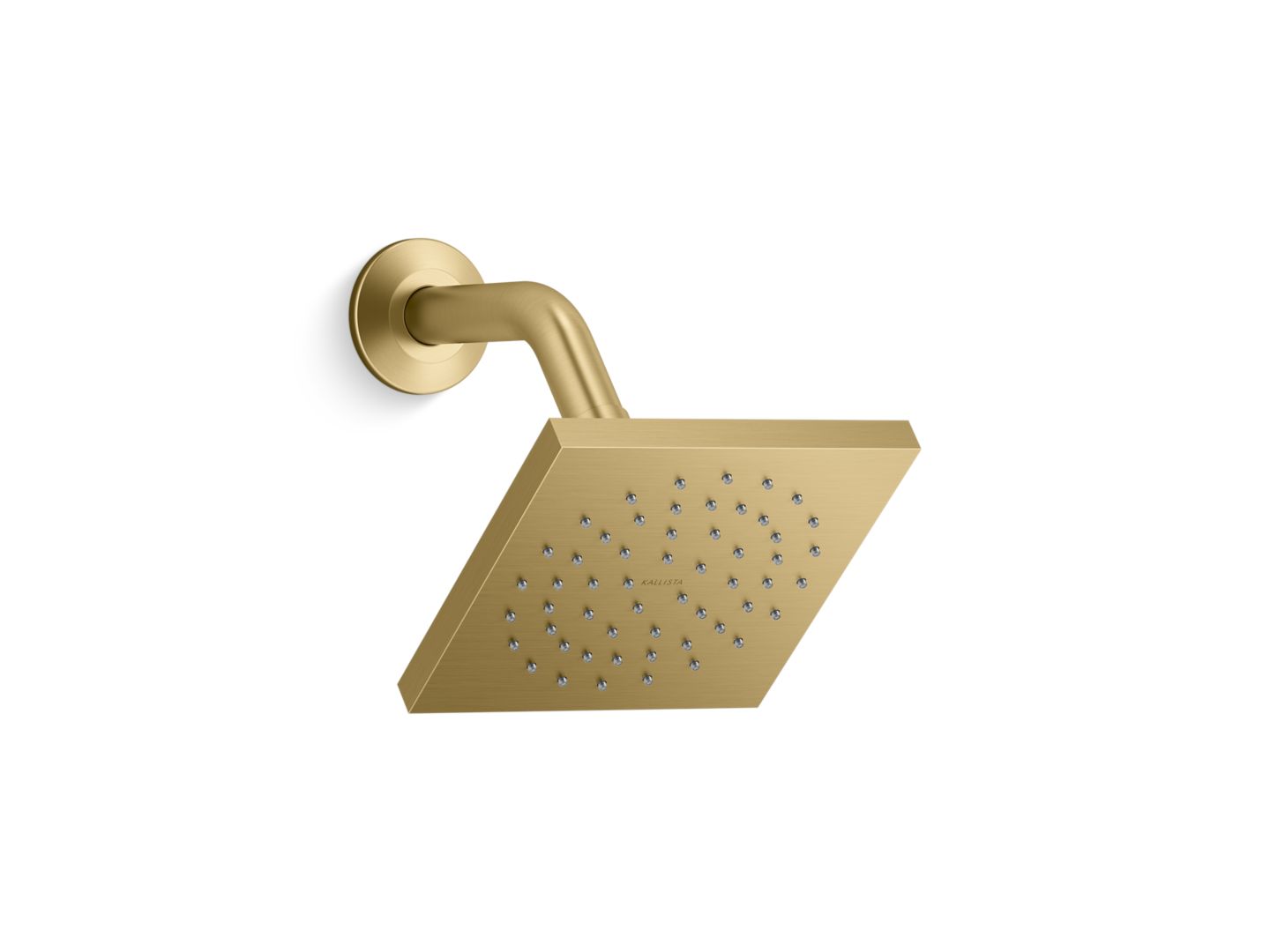 Modern Square Wall Mount Showerhead