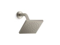 Modern Square Wall Mount Showerhead 0