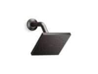 Modern Square Wall Mount Showerhead 0