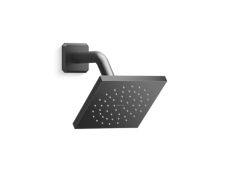 Foundations Modern Square Showerhead with Arm