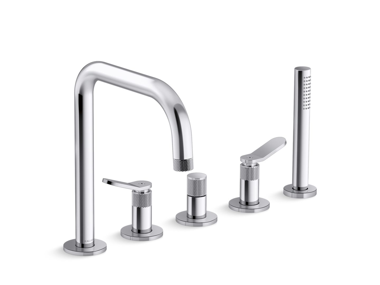 Aileron™ Deckmount Bath Faucet with Diverter and Handshower