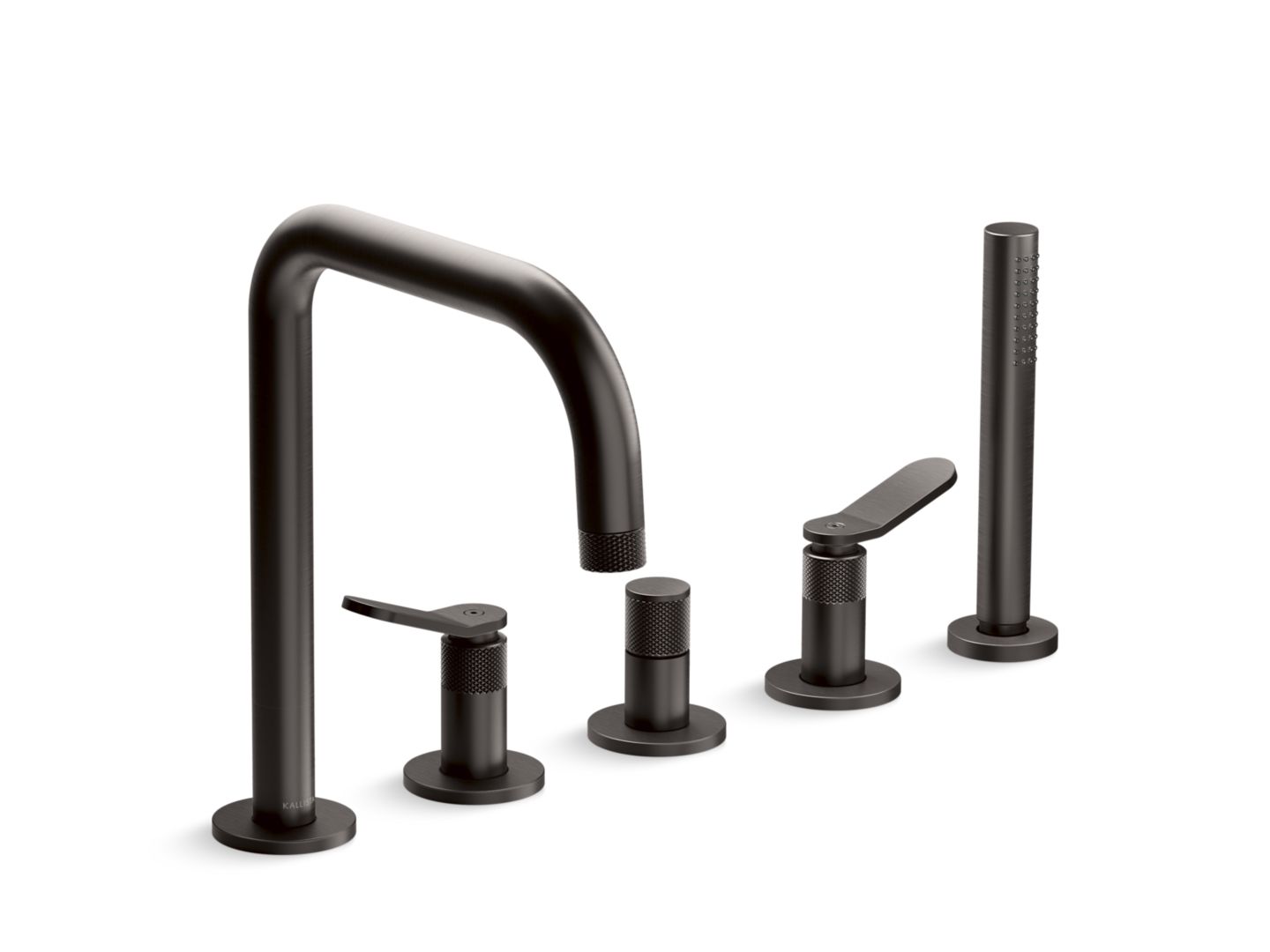 Aileron™ Deckmount Bath Faucet with Diverter and Handshower