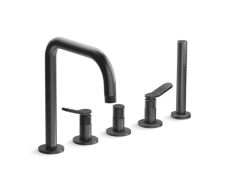 Aileron™ Deckmount Bath Faucet with Handshower and Diverter