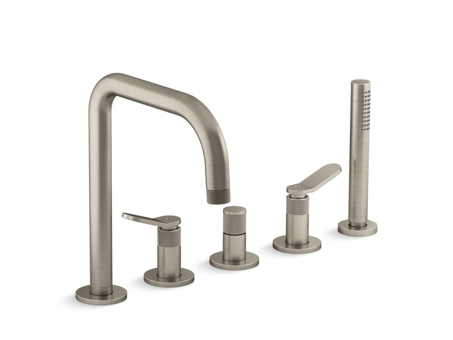 Aileron™ Deckmount Bath Faucet with Diverter and Handshower