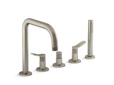 Aileron™ Deckmount Bath Faucet with Handshower and Diverter