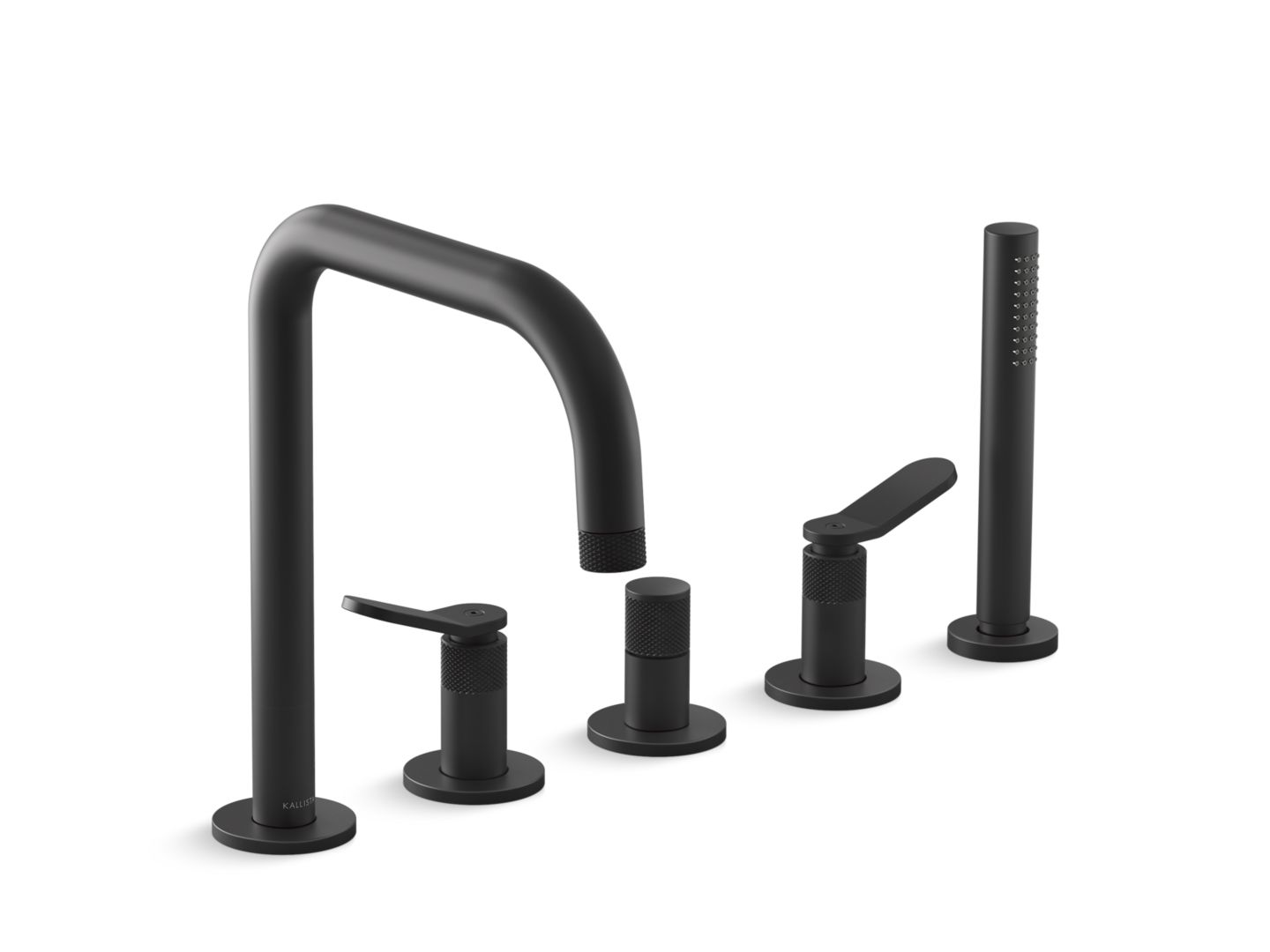 Aileron™ Deckmount Bath Faucet with Diverter and Handshower