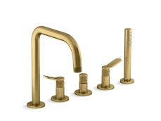 Aileron™ Deckmount Bath Faucet with Handshower and Diverter