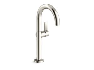 Single-Control Sink Faucet, Tall Spout