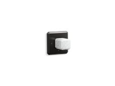 Bezel™ Volume Control Trim, White Carrara Handle