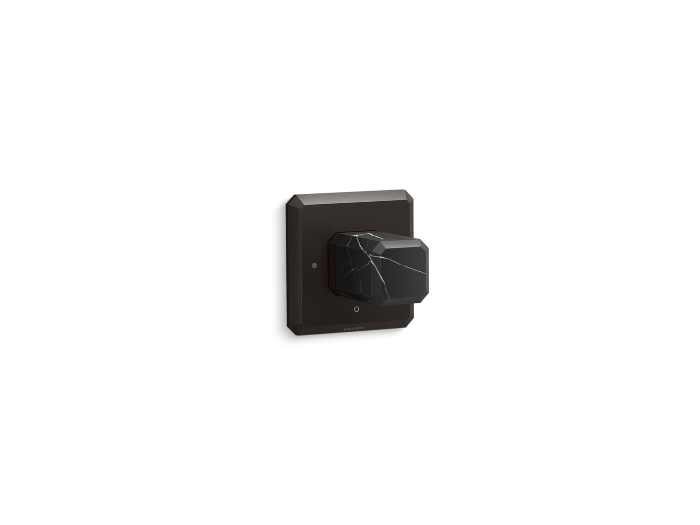 Bezel™ Volume Control Trim, Nero Marquina Stone