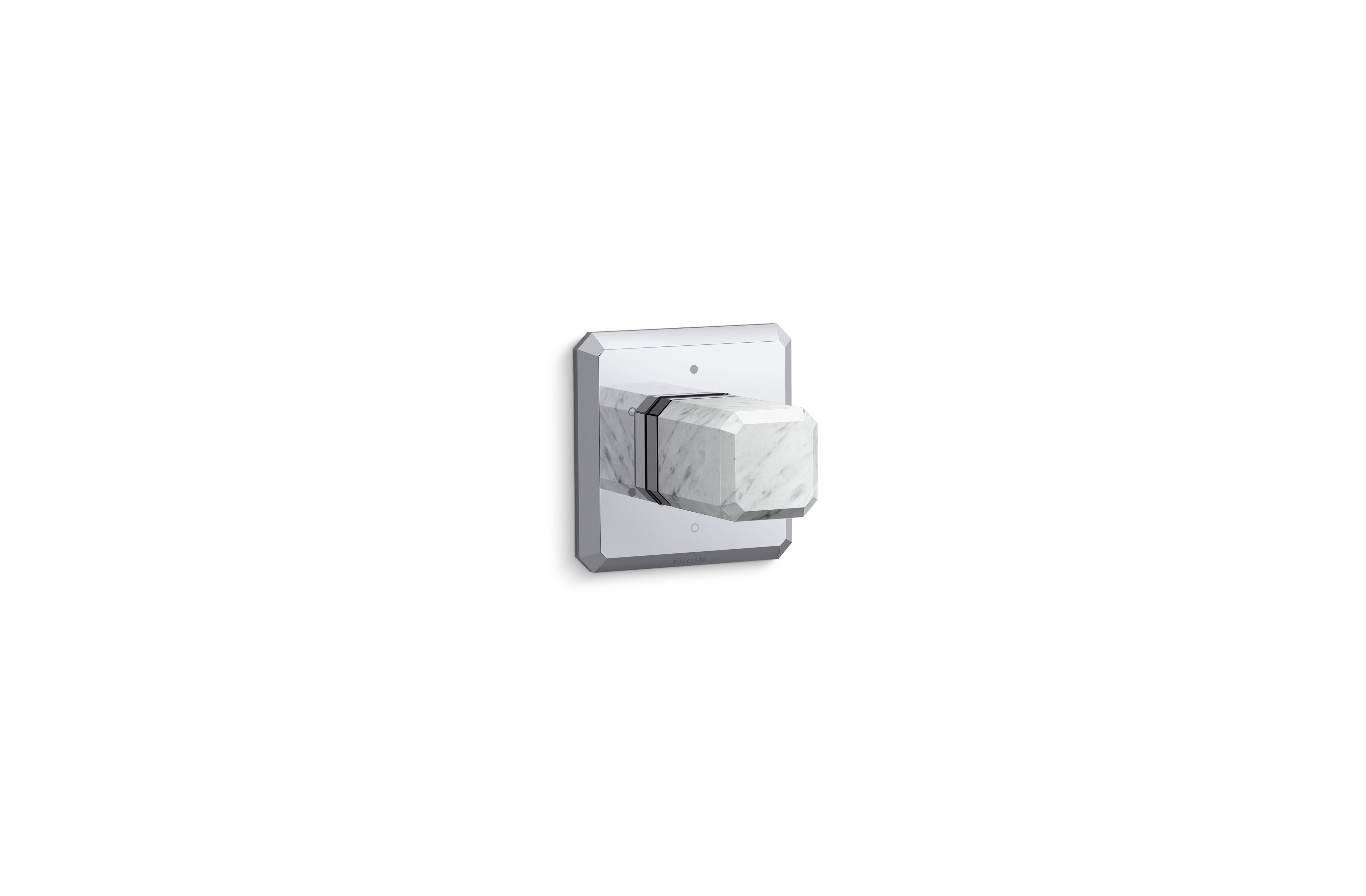 Bezel™ — Eco Transfer Trim, White Carrara Handle