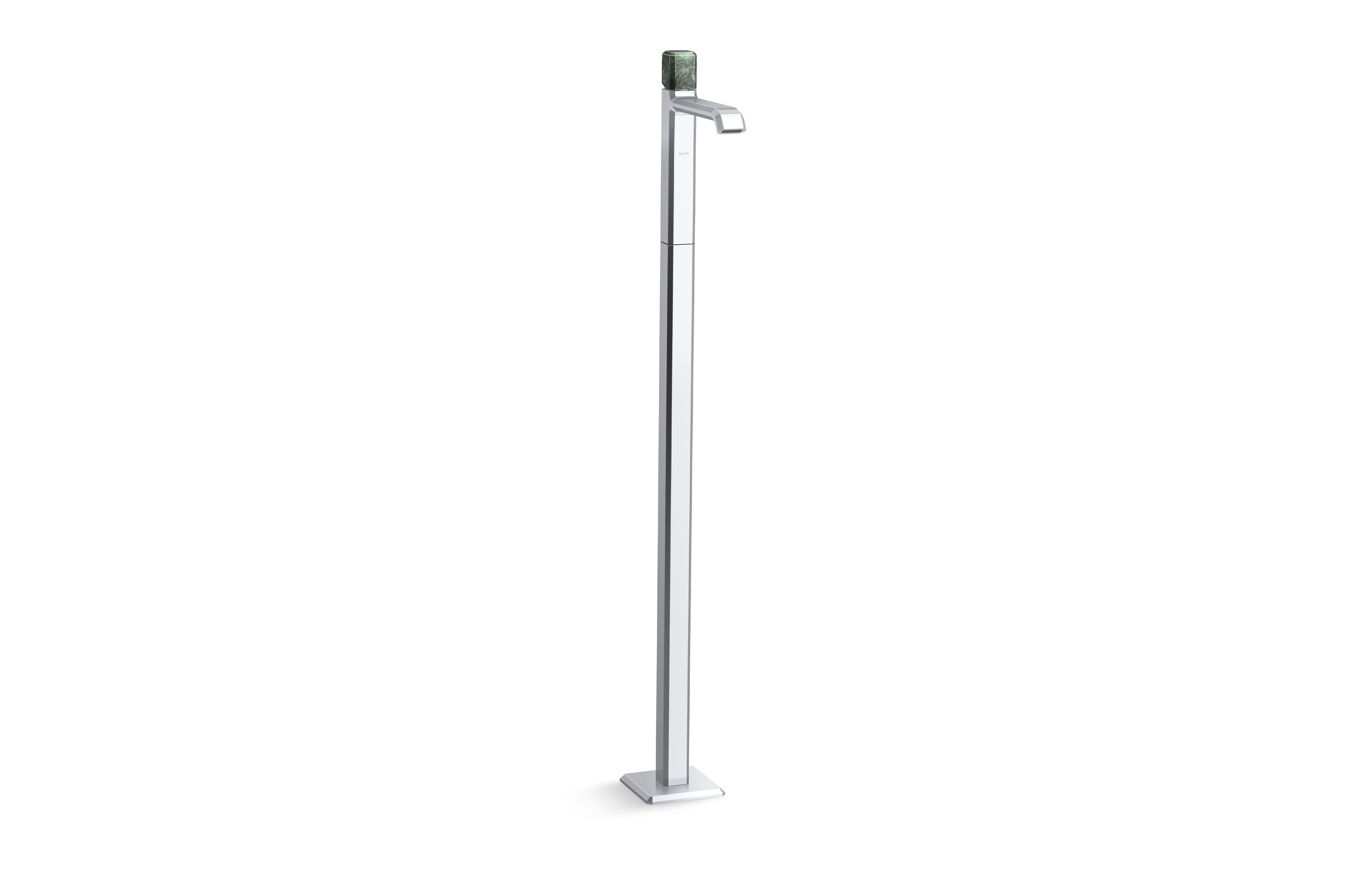 Bezel™ — Floormount Single Control Sink Faucet, Guatemala Stone Handle