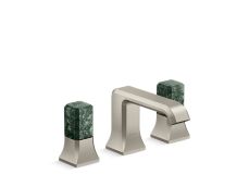 Bezel™ Widespread Sink Faucet, Guatemala Stone Handles