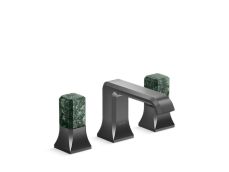 Bezel™ Widespread Sink Faucet, Guatemala Stone Handles