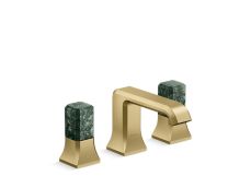 Bezel™ Widespread Sink Faucet, Guatemala Stone Handles