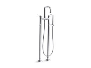 Freestanding Bath Faucet with Handshower