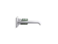 Wall Mount Single Control Sink Faucet, Guatemala Stone 3