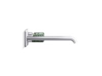 Wall Mount Single Control Sink Faucet Elongated Spout, Guatemala Stone 3