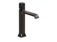 Single Control Sink Faucet, Tall Spout, Nero Marquina Stone 0